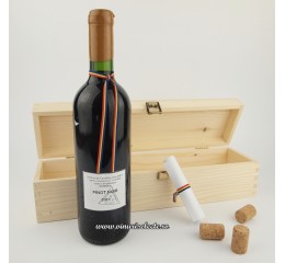 Pinot Noir 2001 Valea Calugareasca in cutie lemn